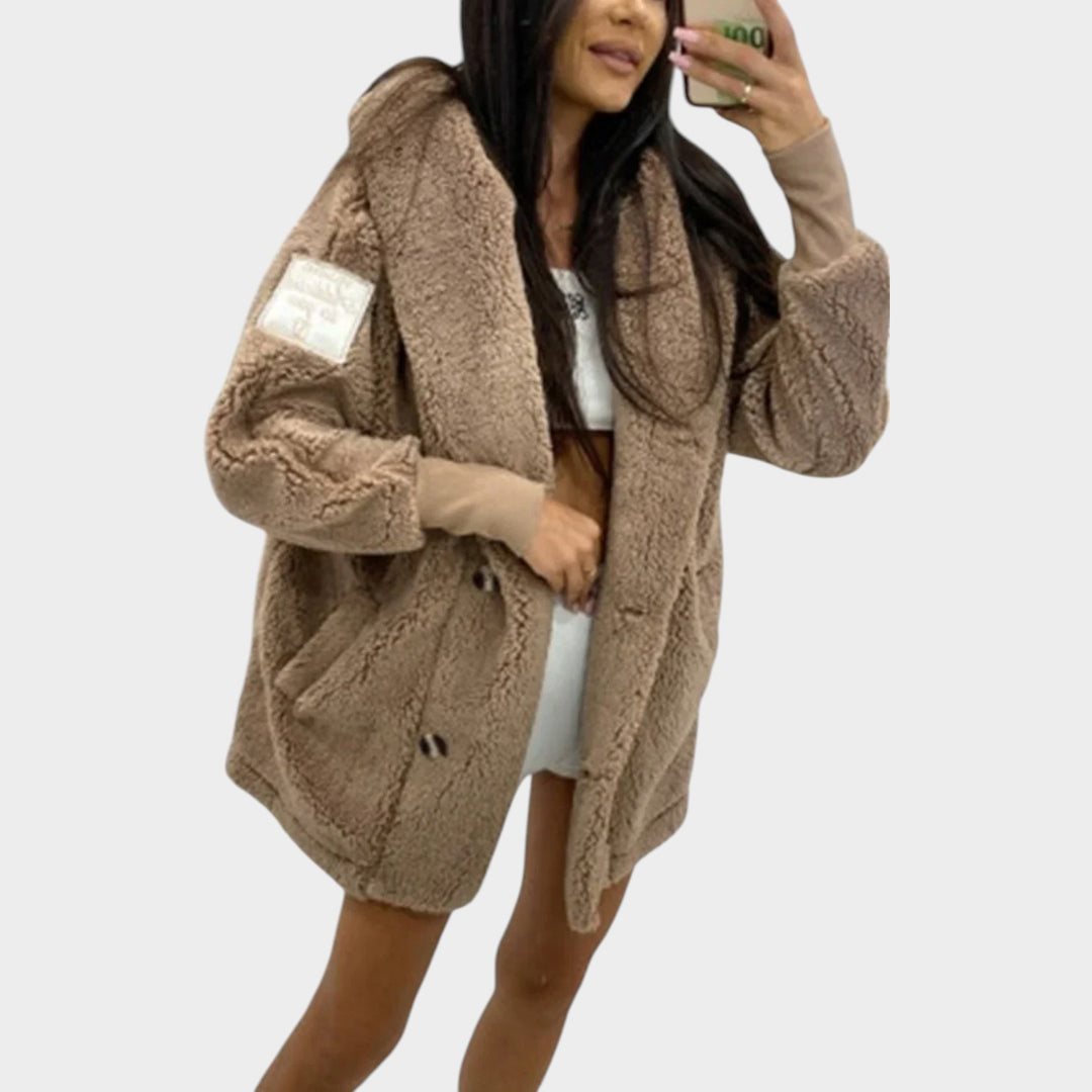 Women’s Faux-Fur Coat Casual Outerwear