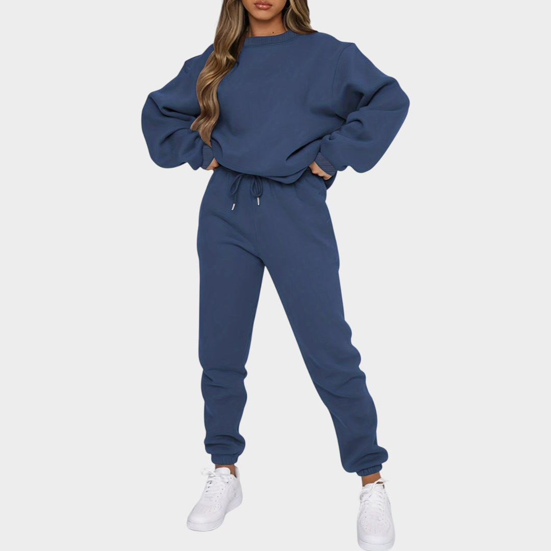 Women’s Matching Set Casual Sweatshirt Jogger Pants