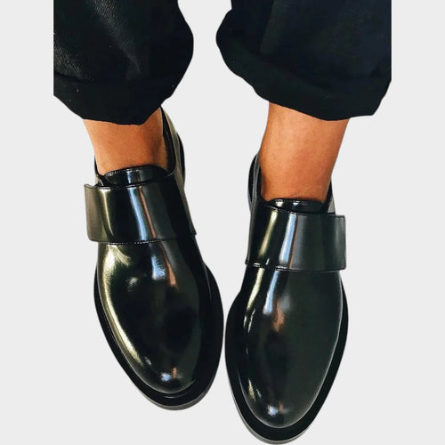 Women's Loafers Polished Classic Strap