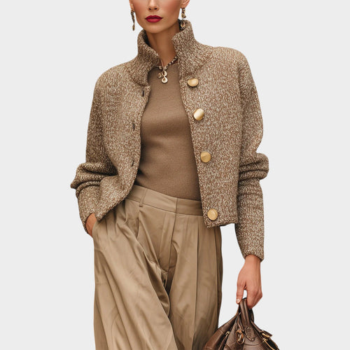 Women’s Blazer Casual Soft Knit Tailored Fit