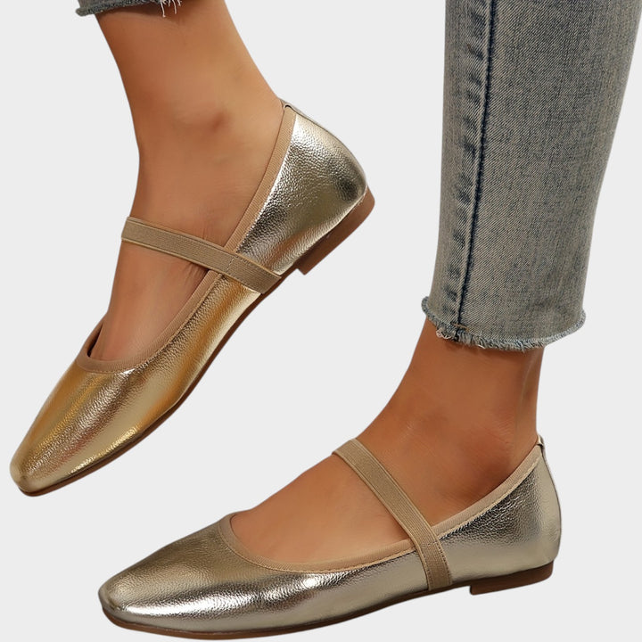 Women’s Ballet Flats Elastic Strap Slip On