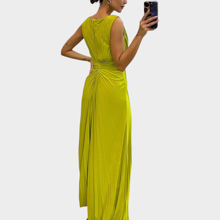 Formal Sleeveless Floor Length Maxi Dress