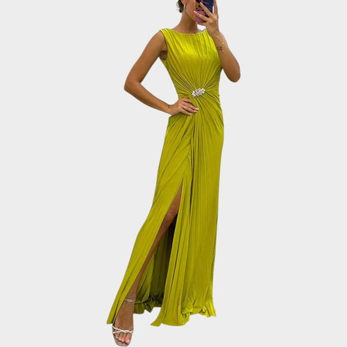 Formal Sleeveless Floor Length Maxi Dress