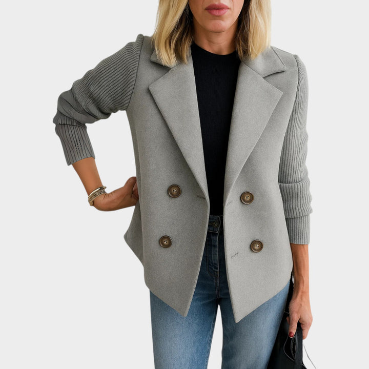 Women’s Blazer Business Double Breasted Tailored Fit