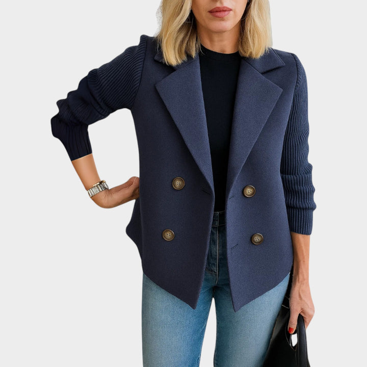 Women’s Blazer Business Double Breasted Tailored Fit