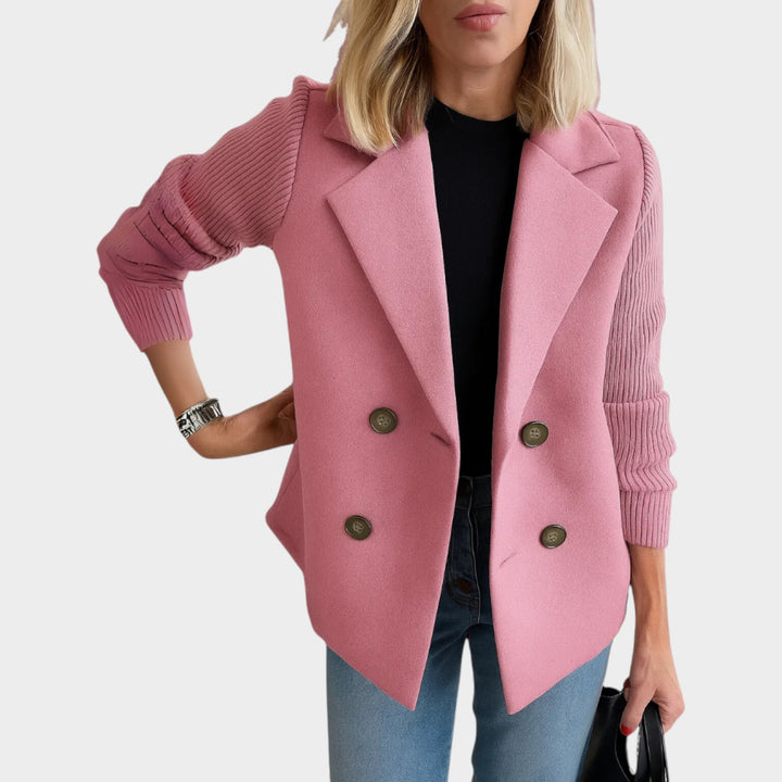 Women’s Blazer Business Double Breasted Tailored Fit
