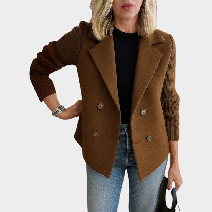 Women’s Blazer Business Double Breasted Tailored Fit