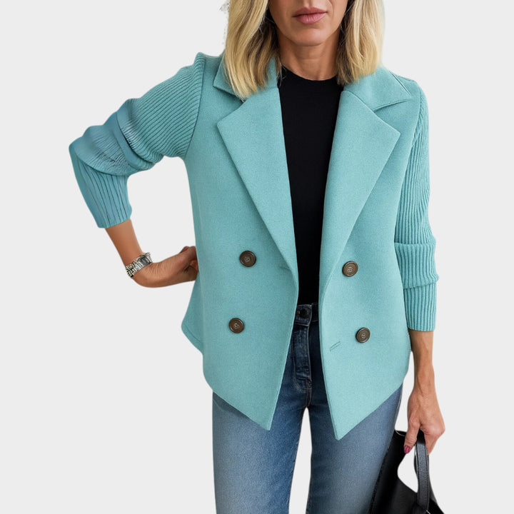 Women’s Blazer Business Double Breasted Tailored Fit