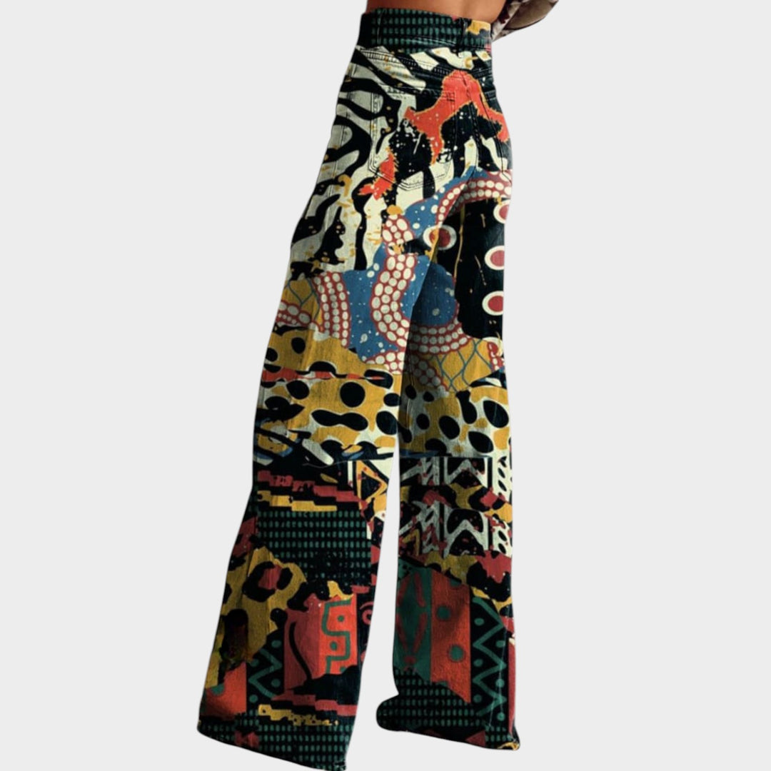 Women’s Pants Wide Leg Elegant Flowy Design