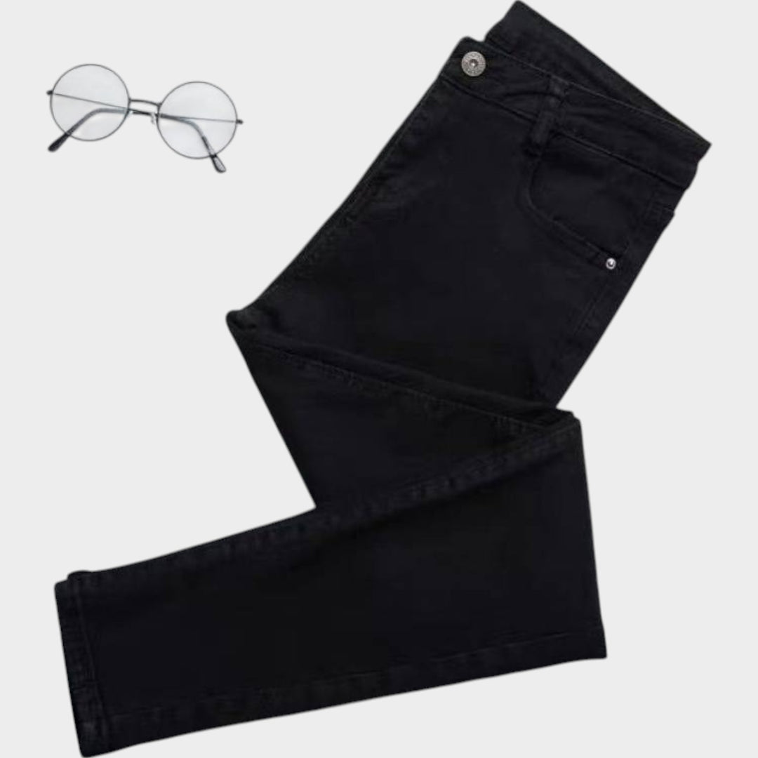High-Waisted Jeans | Stretch Denim