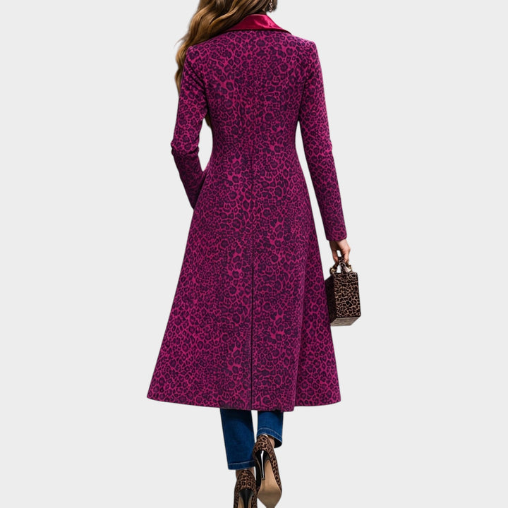 Women’s Textured Coat Longline Classic Design