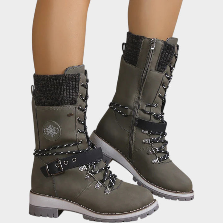 Women’s Knee High Winter Boots Waterproof Slip Resistant