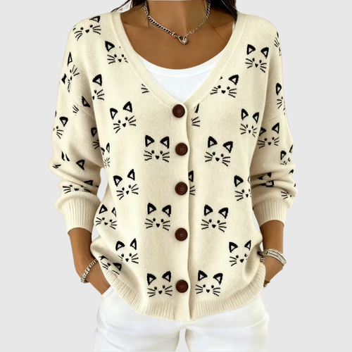 Women’s Knit Cardigan Classic Casual Layering Style