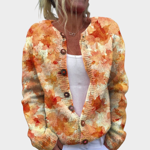 Women’s Retro Knit Cardigan Classic Style