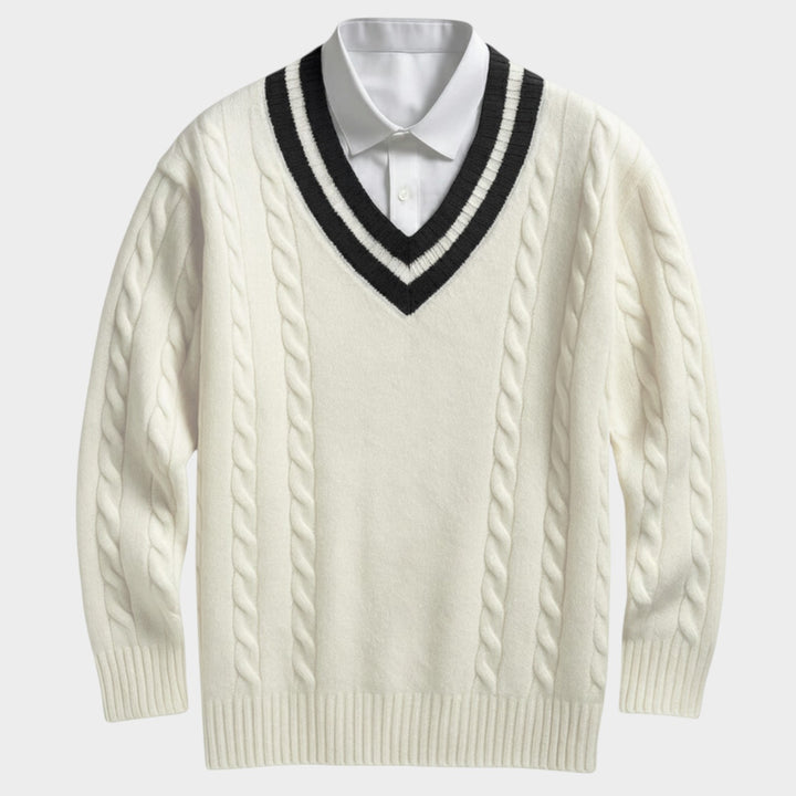 Wool V-Neck Sweater