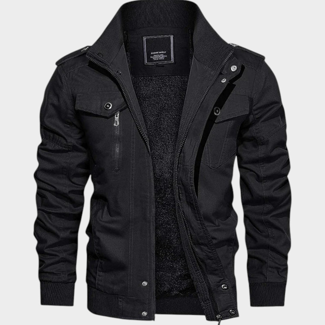 Winter Bomber Jacket | Warm Winter Coat