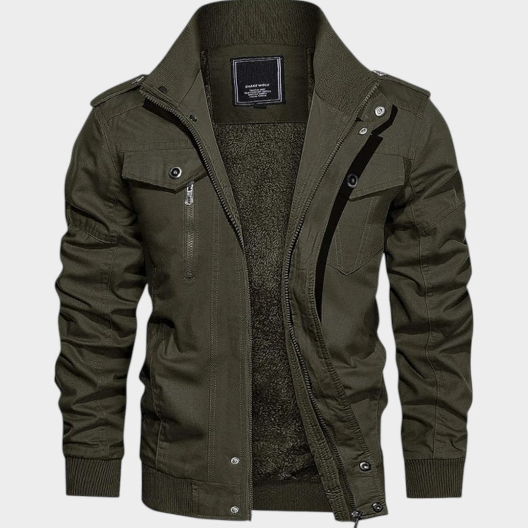 Winter Bomber Jacket | Warm Winter Coat