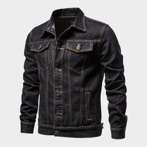 Dark Wash | Casual Style Denim Jacket