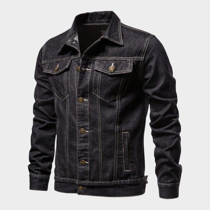 Dark Wash | Casual Style Denim Jacket