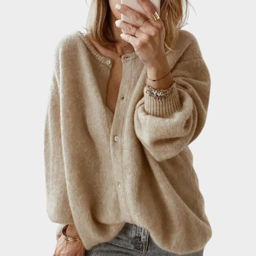 Women’s Button Up Cardigan Knit Long Sleeve