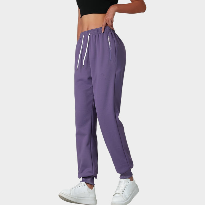 Women’s Thermal Pants Warm Lined Windproof Cuffed Joggers