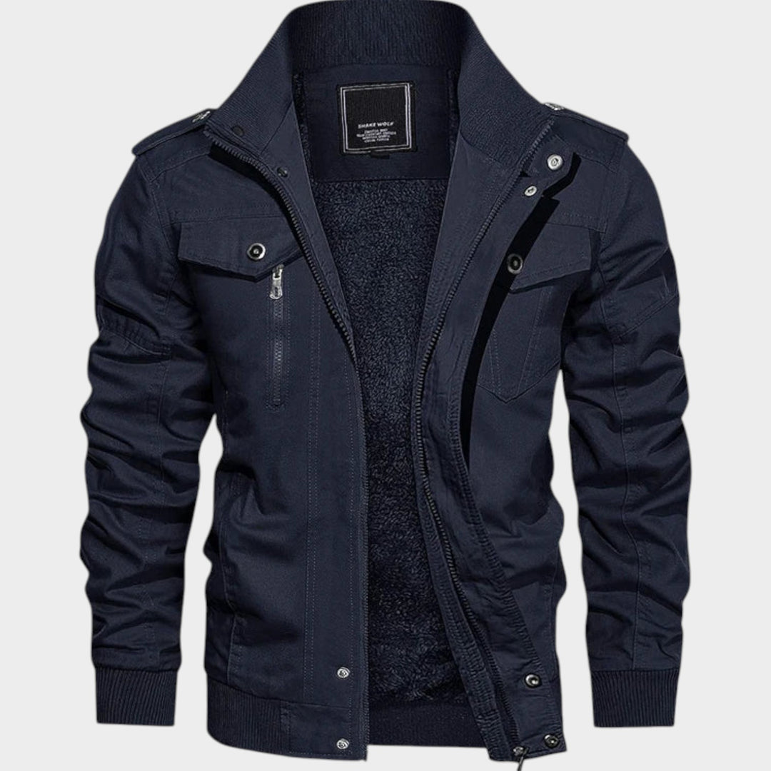Winter Bomber Jacket | Warm Winter Coat