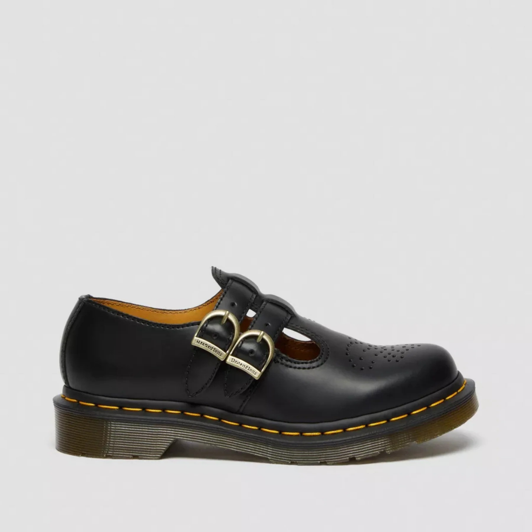 Edgy Double Buckle | Mary Jane Shoes