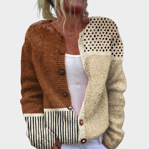 Women’s Knit Cardigan Retro Design