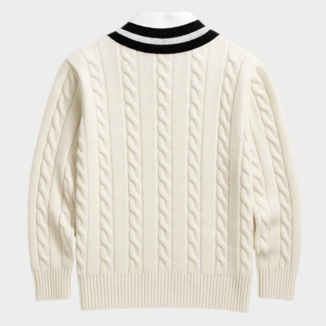 Wool V-Neck Sweater