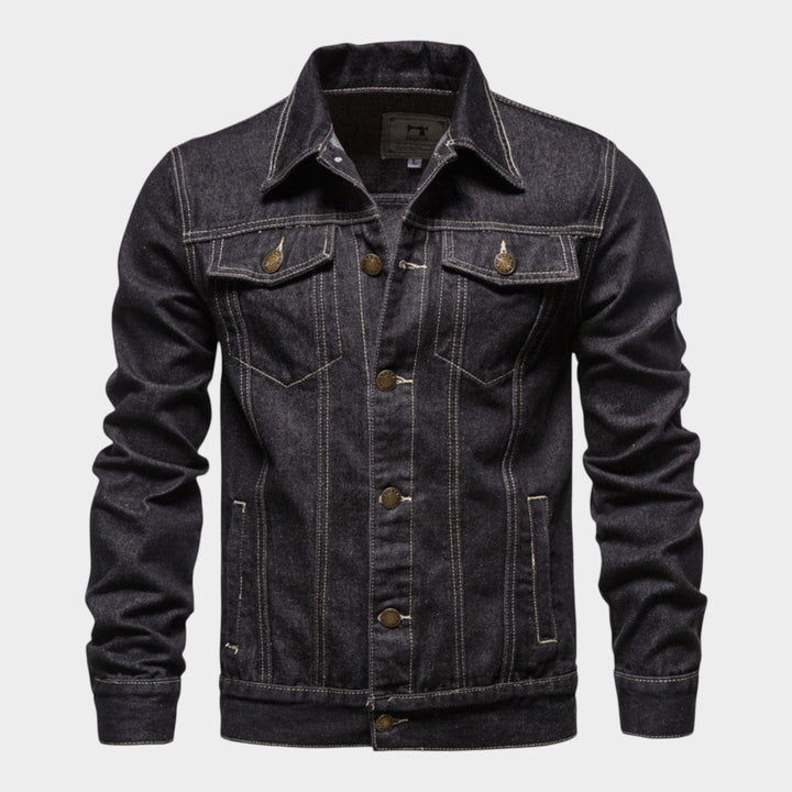 Dark Wash | Casual Style Denim Jacket