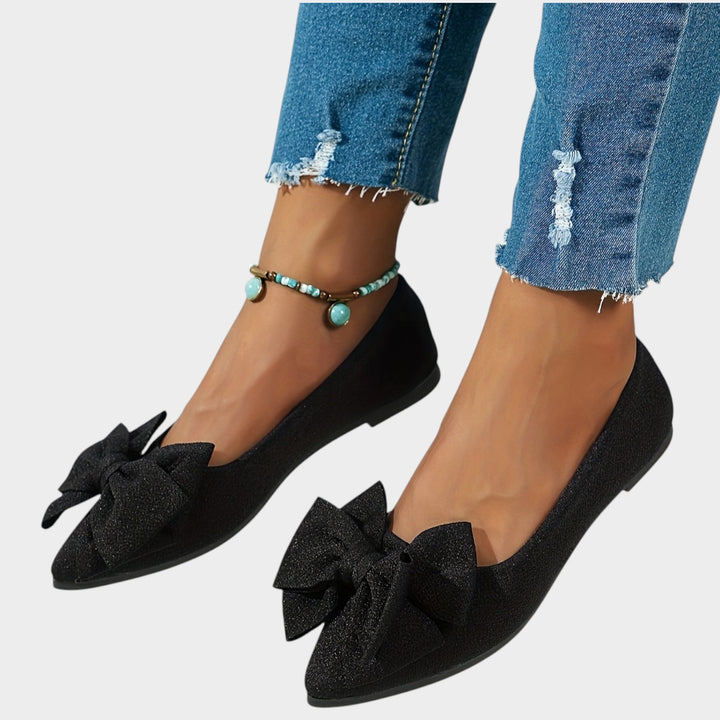 Women’s Ballet Flats Decorative Bow Detail