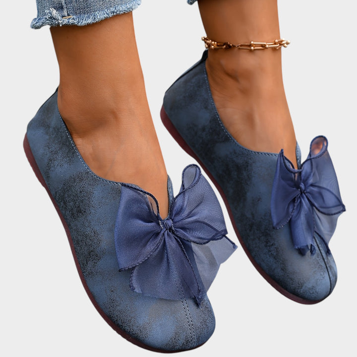 Women’s Ballet Flats Butterfly Floral Detail
