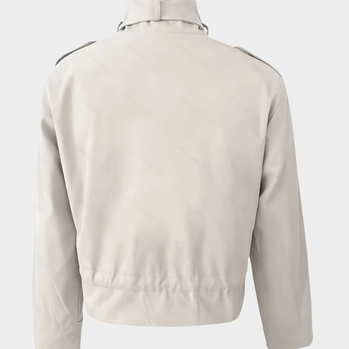 Women’s Jacket Casual Stand Collar Cropped Hooded