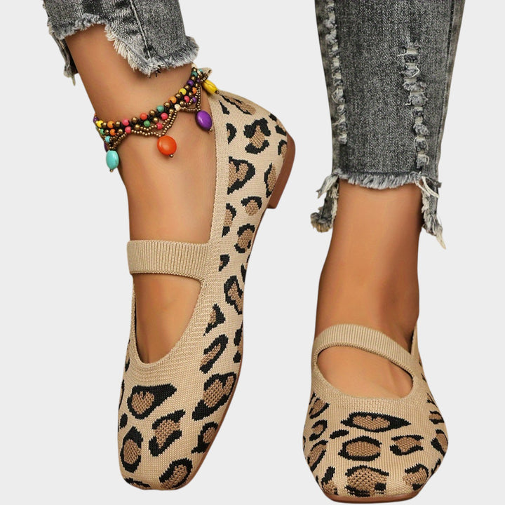 Women’s Leopard Ballet Flats