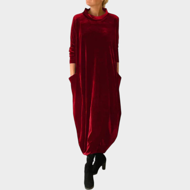 Women’s Velvet Maxi Dress