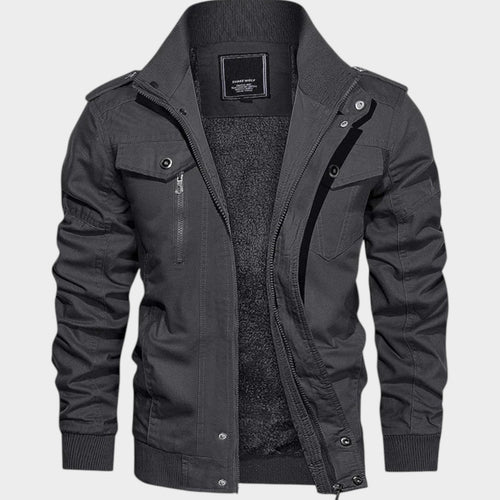 Winter Bomber Jacket | Warm Winter Coat