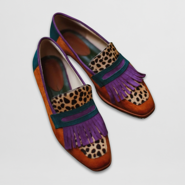 Stylish Animal Prin | Orthopedic Loafers