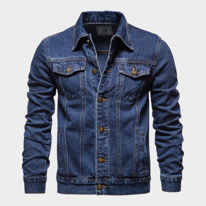 Dark Wash | Casual Style Denim Jacket