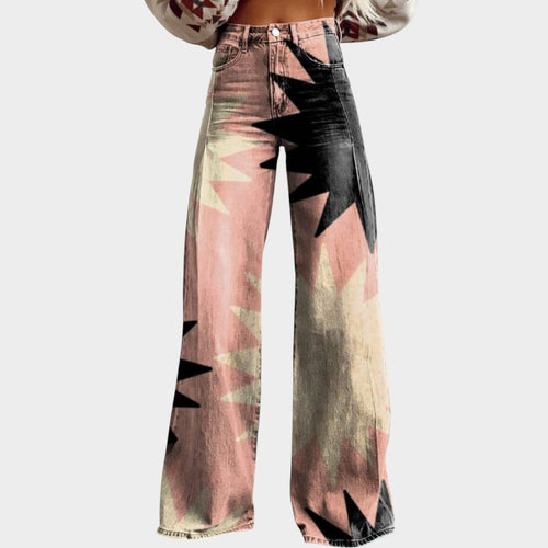 Women’s Bohemian Pants Wide Leg Casual Style