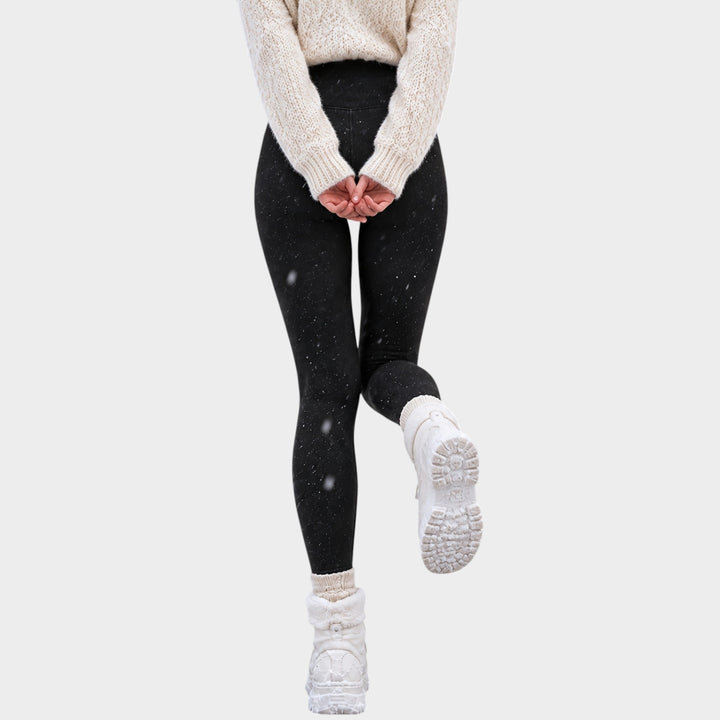 Women’s Thermal Leggings High-Waist Thick Stretch Tummy Control