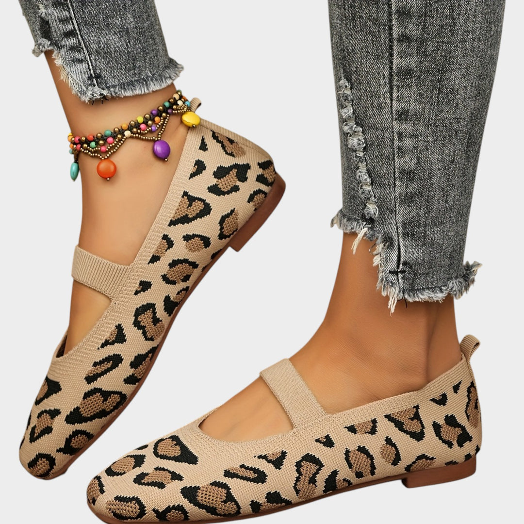 Women’s Leopard Ballet Flats