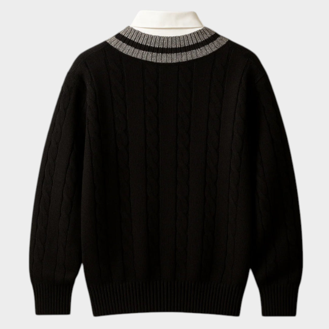 Wool V-Neck Sweater