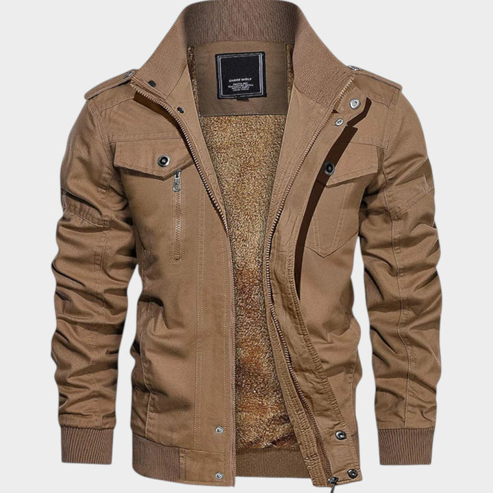 Winter Bomber Jacket | Warm Winter Coat