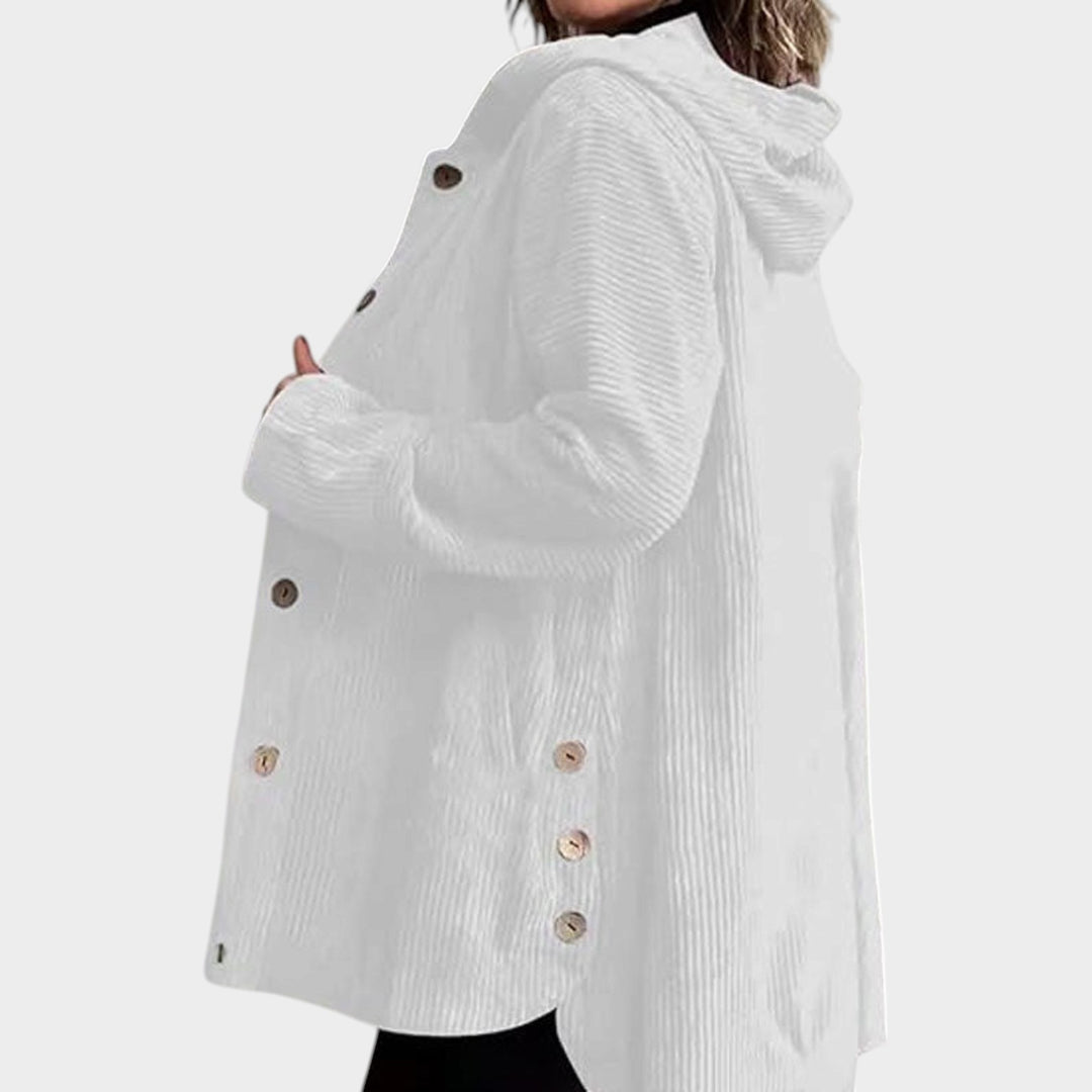 Women’s Corduroy Jacket Loose Fit Fall Outerwear