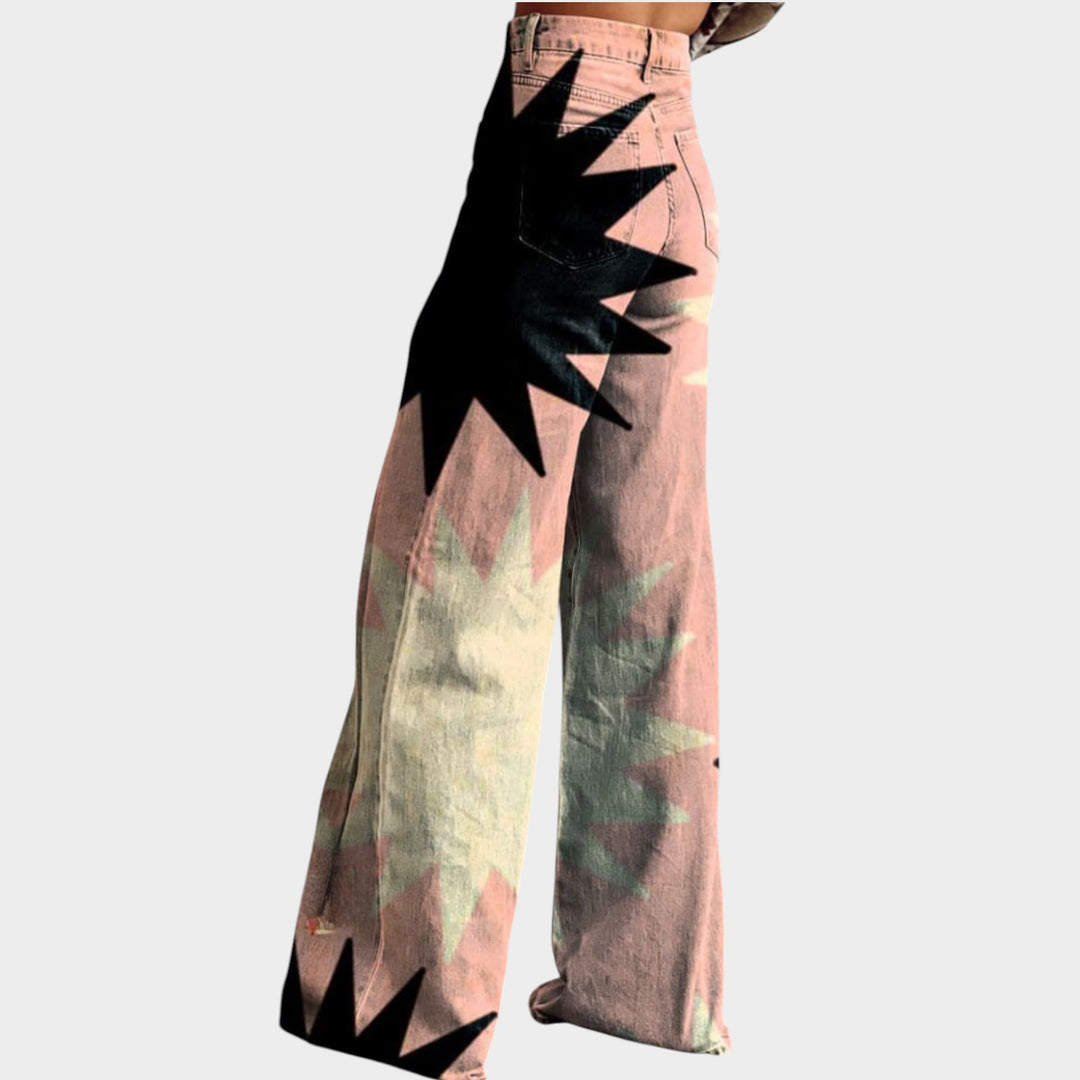Women’s Bohemian Pants Wide Leg Casual Style