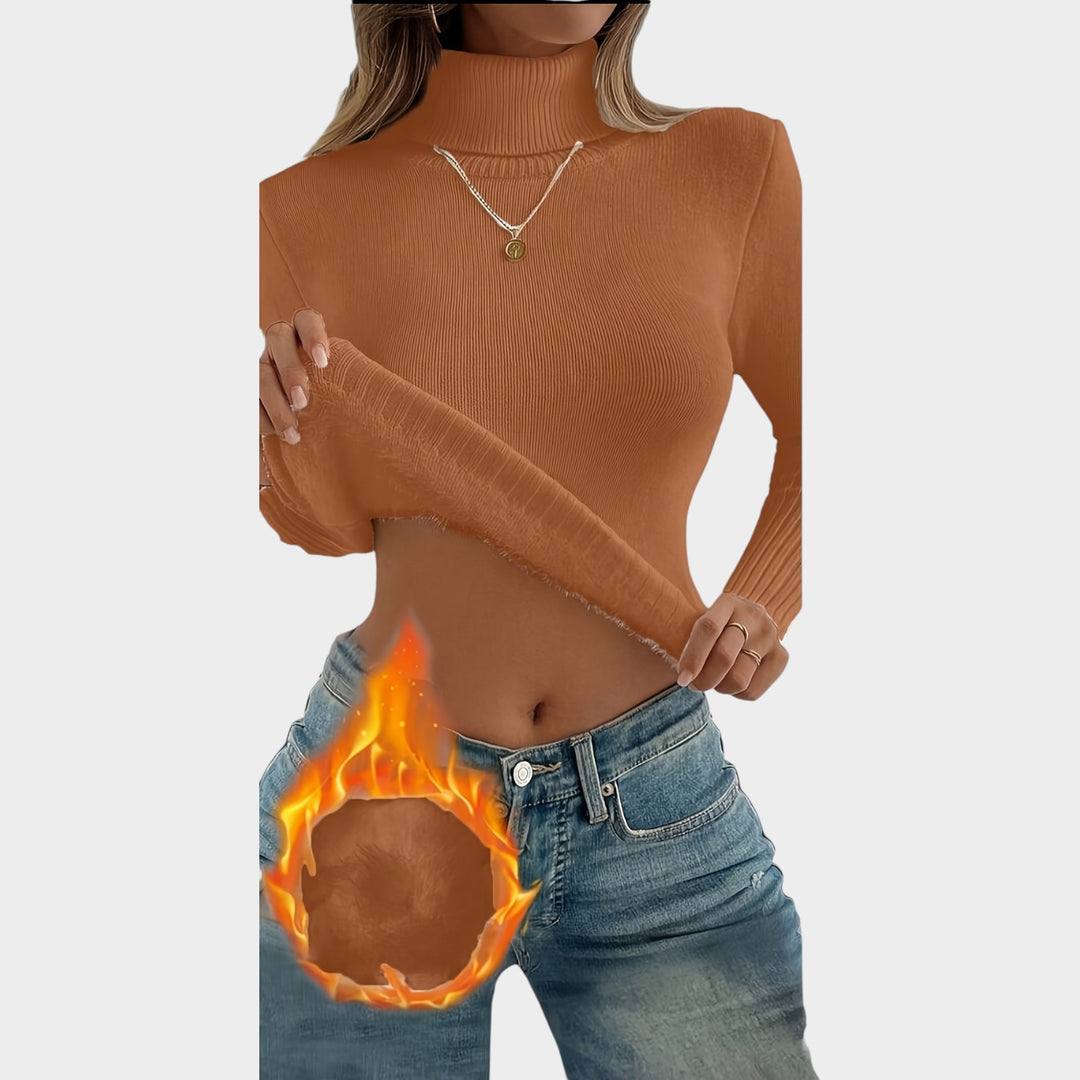 Women’s Thermal Top Warm Lined Slim Fit