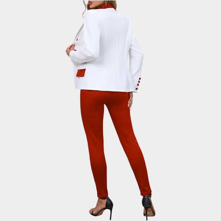 Women’s Suit Set 2 Piece Office Blazer Pants