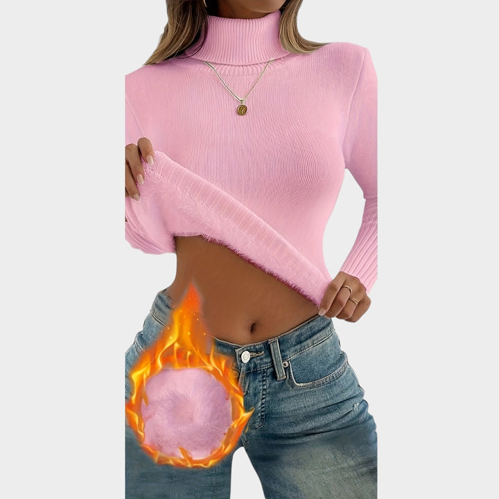 Women’s Thermal Top Warm Lined Slim Fit