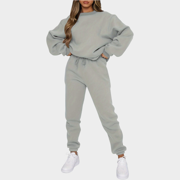 Women’s Matching Set Casual Sweatshirt Jogger Pants