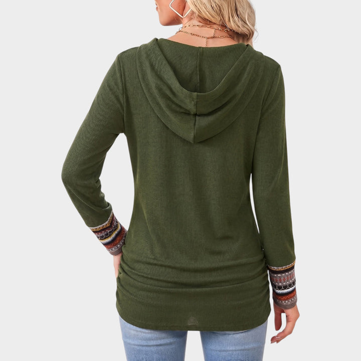 Women’s Button Front Top Long Sleeve Casual Style